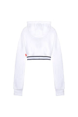 HOODIECROP MUJER SINCRONIA CREMA CLEMONT - CLEMONT.CO S.A.S.