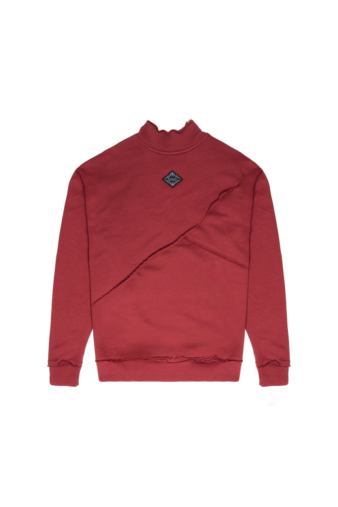 HOODIES HOMBRE DISTRUTTO BURGUNDY CLEMONT - CLEMONT.CO S.A.S.
