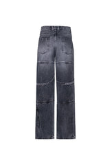 JEAN CARGO MUJER LABIRINTO NEGRO CLEMONT - CLEMONT.CO S.A.S.