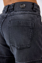 JEAN CARGO MUJER LABIRINTO NEGRO CLEMONT - CLEMONT.CO S.A.S.