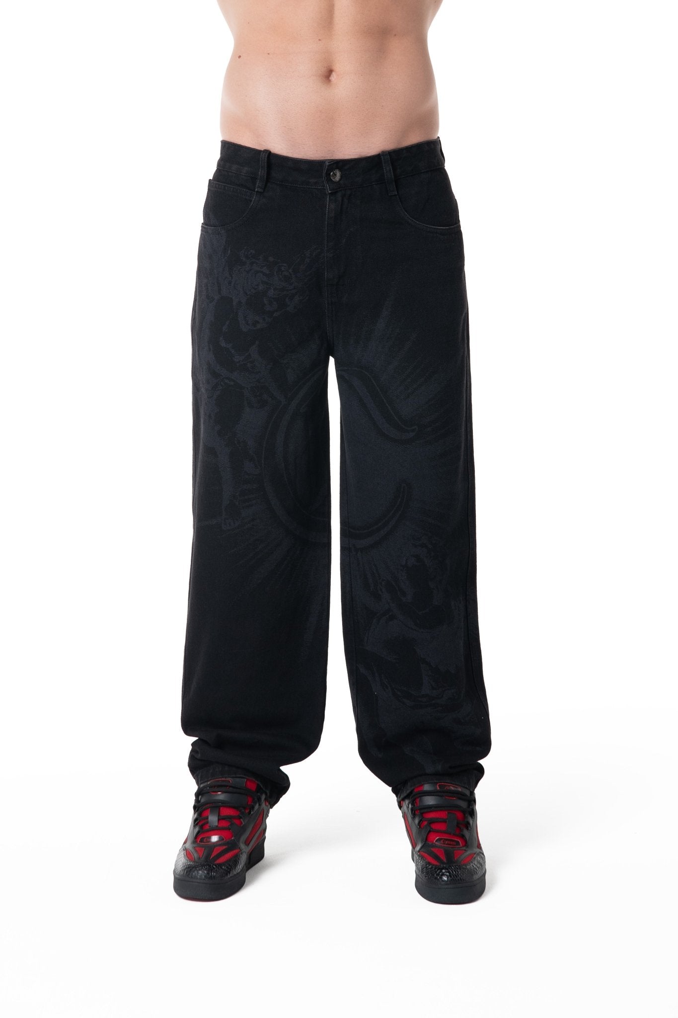 JEAN HOMBRES TUTTA NEGRO CLEMONT - Clemont Oficial
