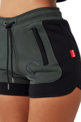 JOGGER SHORTS PLENILUNIO VERDE CLEMONT - CLEMONT.CO S.A.S.
