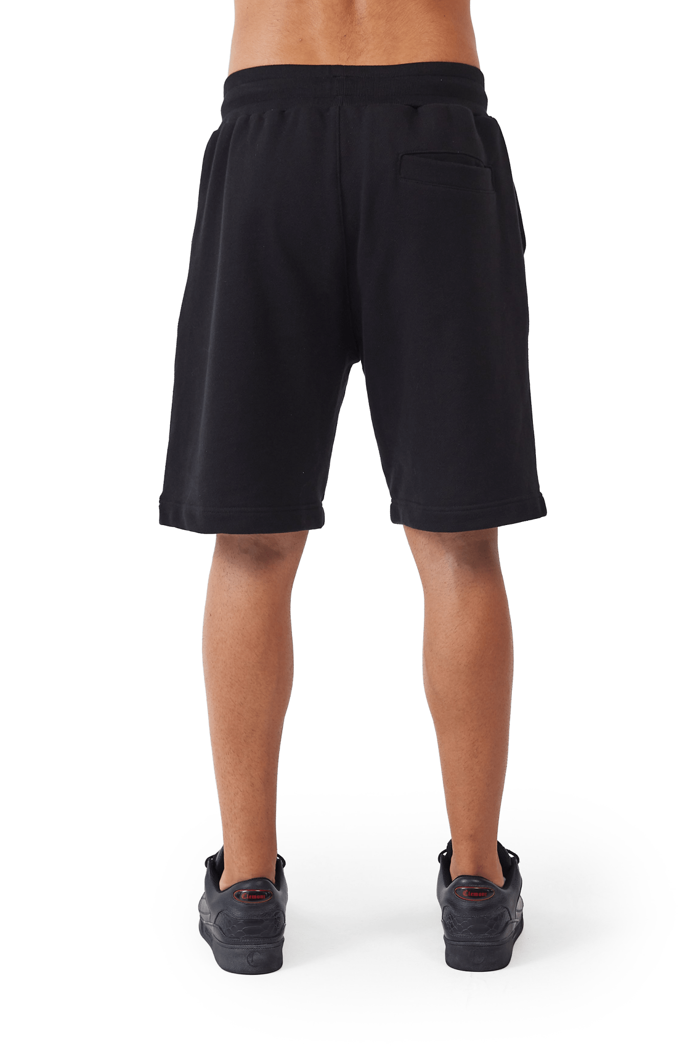 JOGGER SHORTS SCABROSO NEGRO CLEMONT - CLEMONT.CO S.A.S.