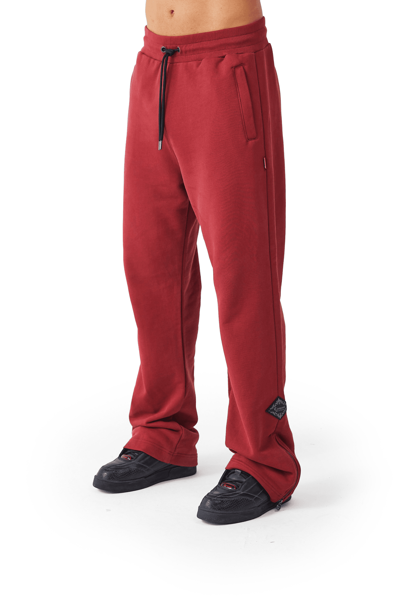 JOGGER SHORTS SPETTRALE BURGUNDY CLEMONT - CLEMONT.CO S.A.S.