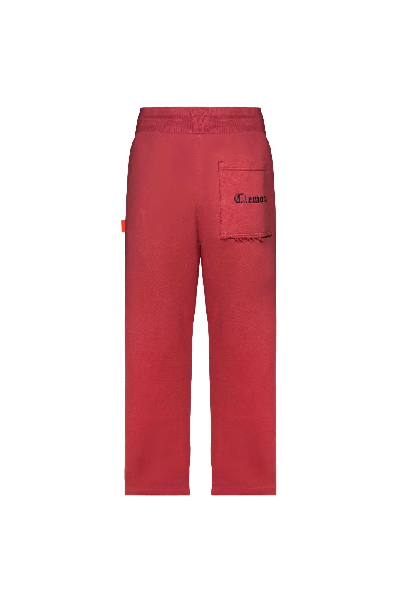 JOGGER SHORTS SPETTRALE BURGUNDY CLEMONT - CLEMONT.CO S.A.S.