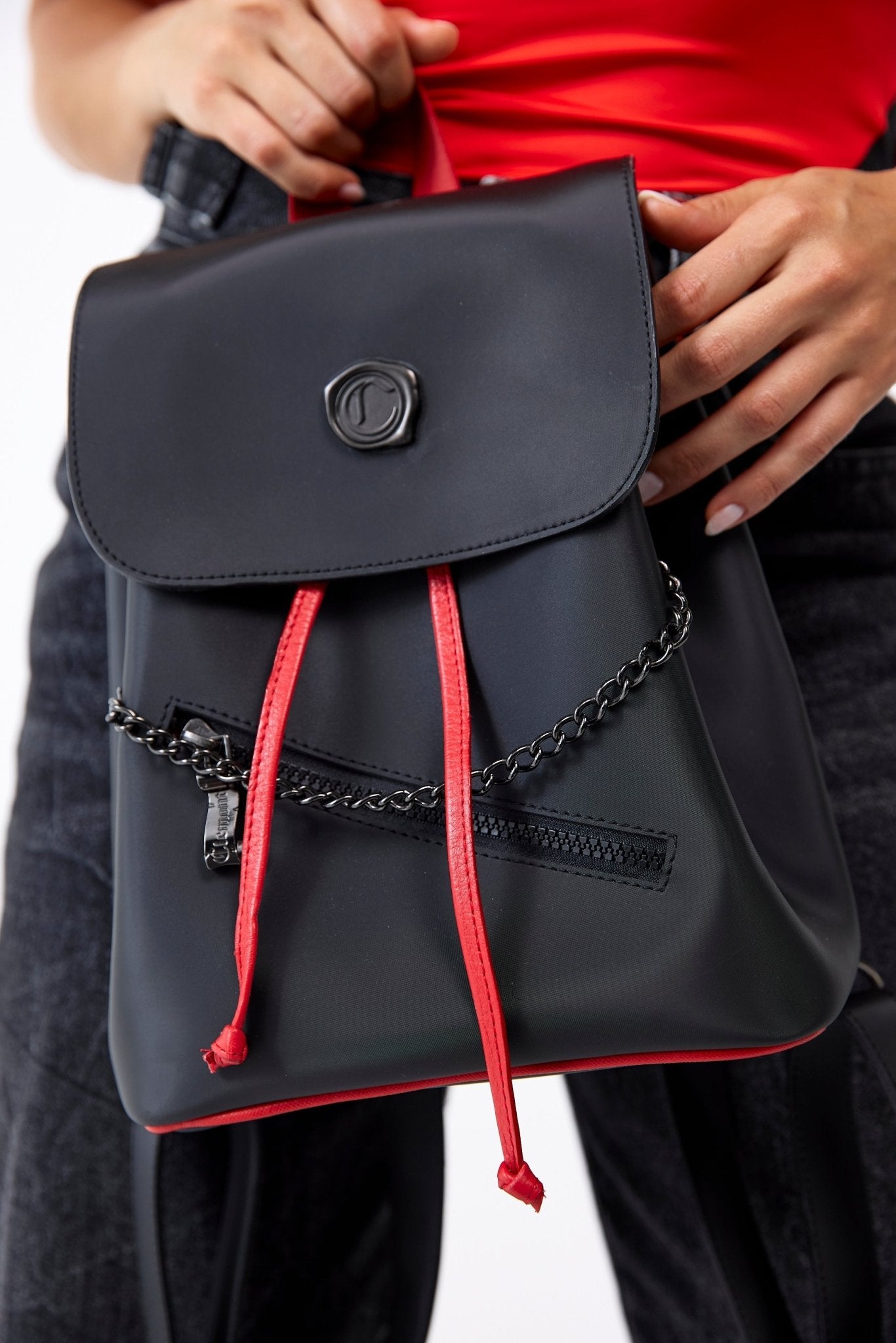 MINIBACKPACK ACCESORIO AURALE NEGRO CLEMONT - Clemont Oficial