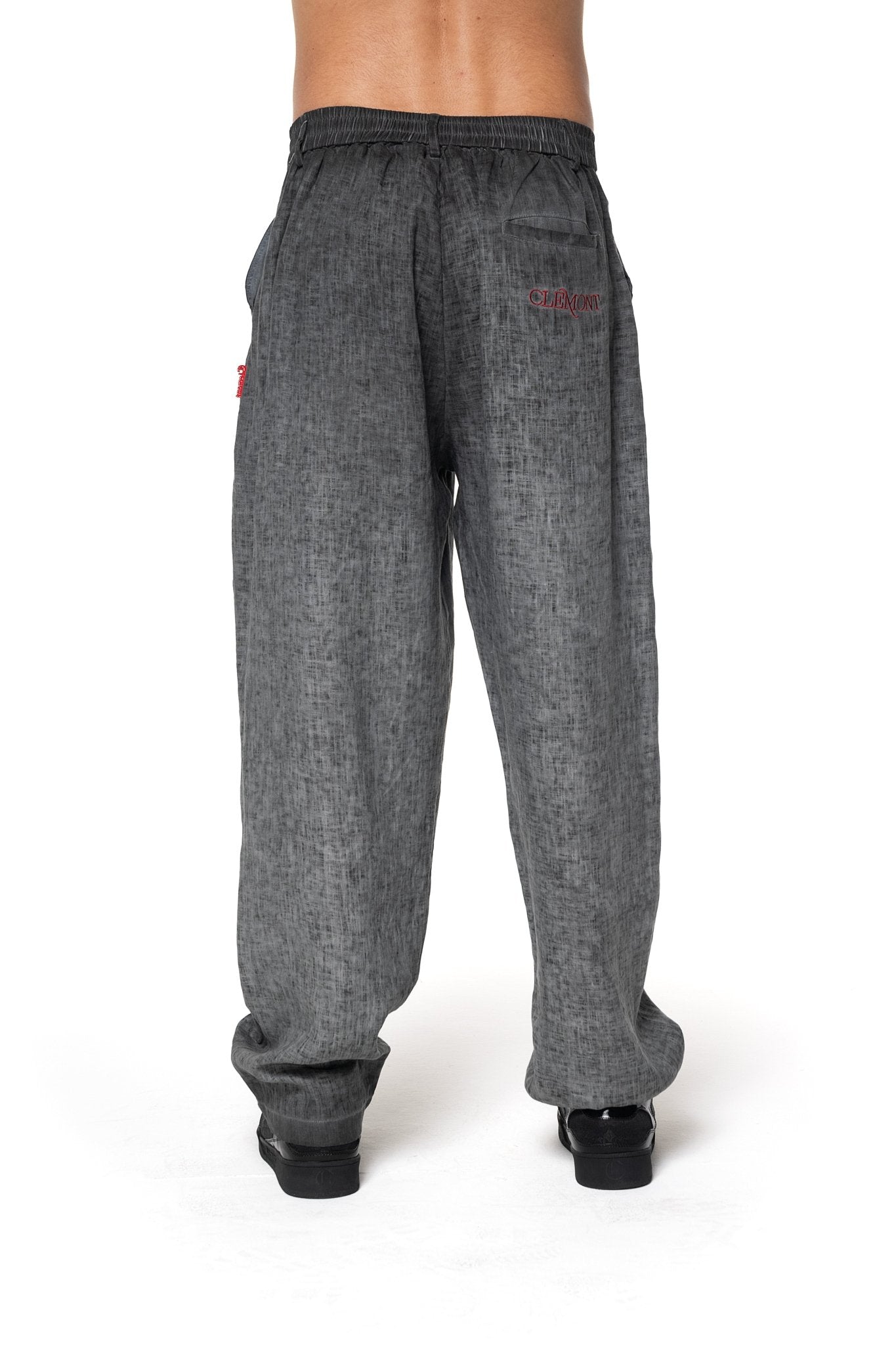 PANTALON MASCULINO SORGENTE NEGRO CLEMONT - Clemont Oficial