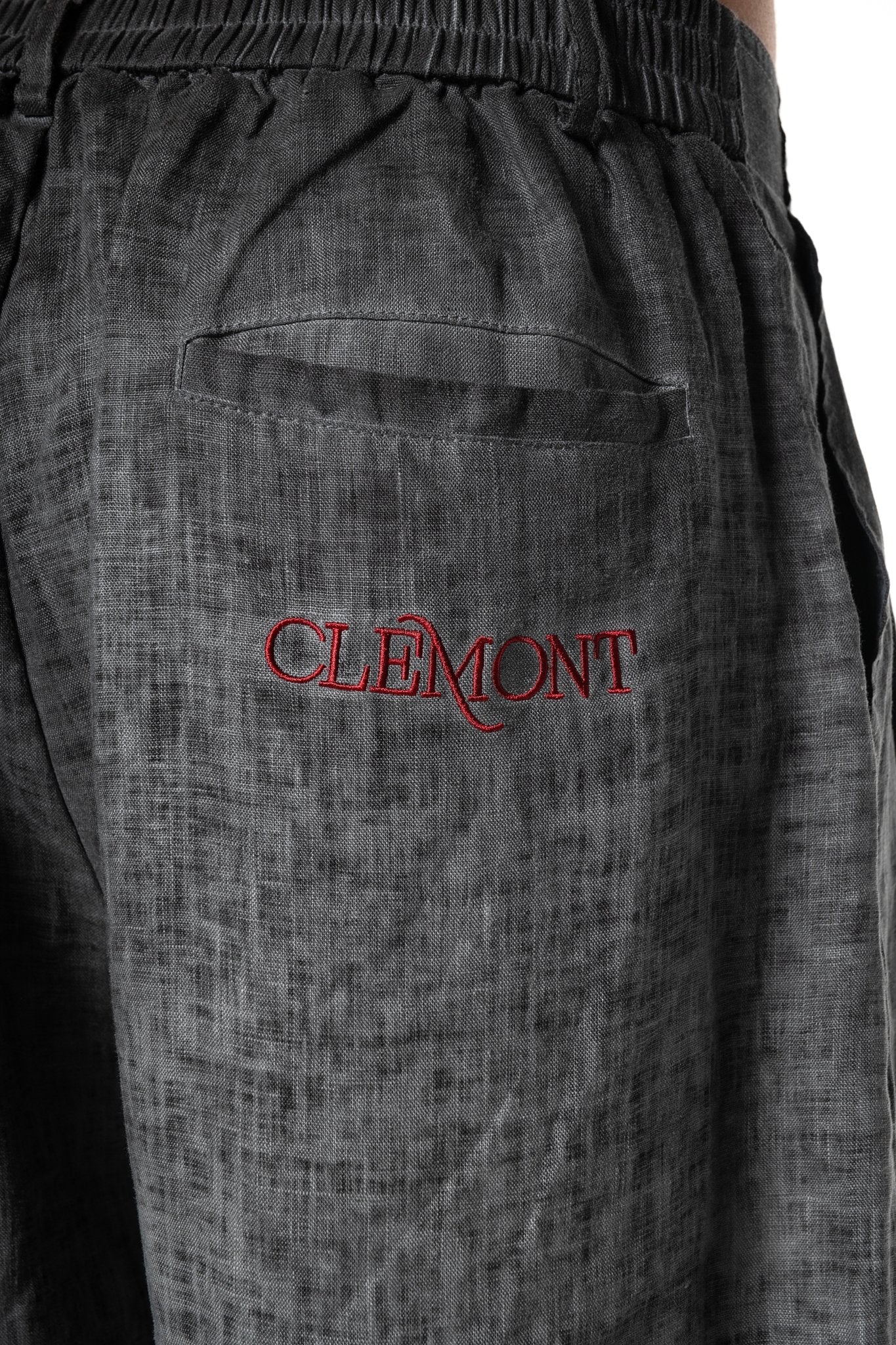 PANTALON MASCULINO SORGENTE NEGRO CLEMONT - Clemont Oficial