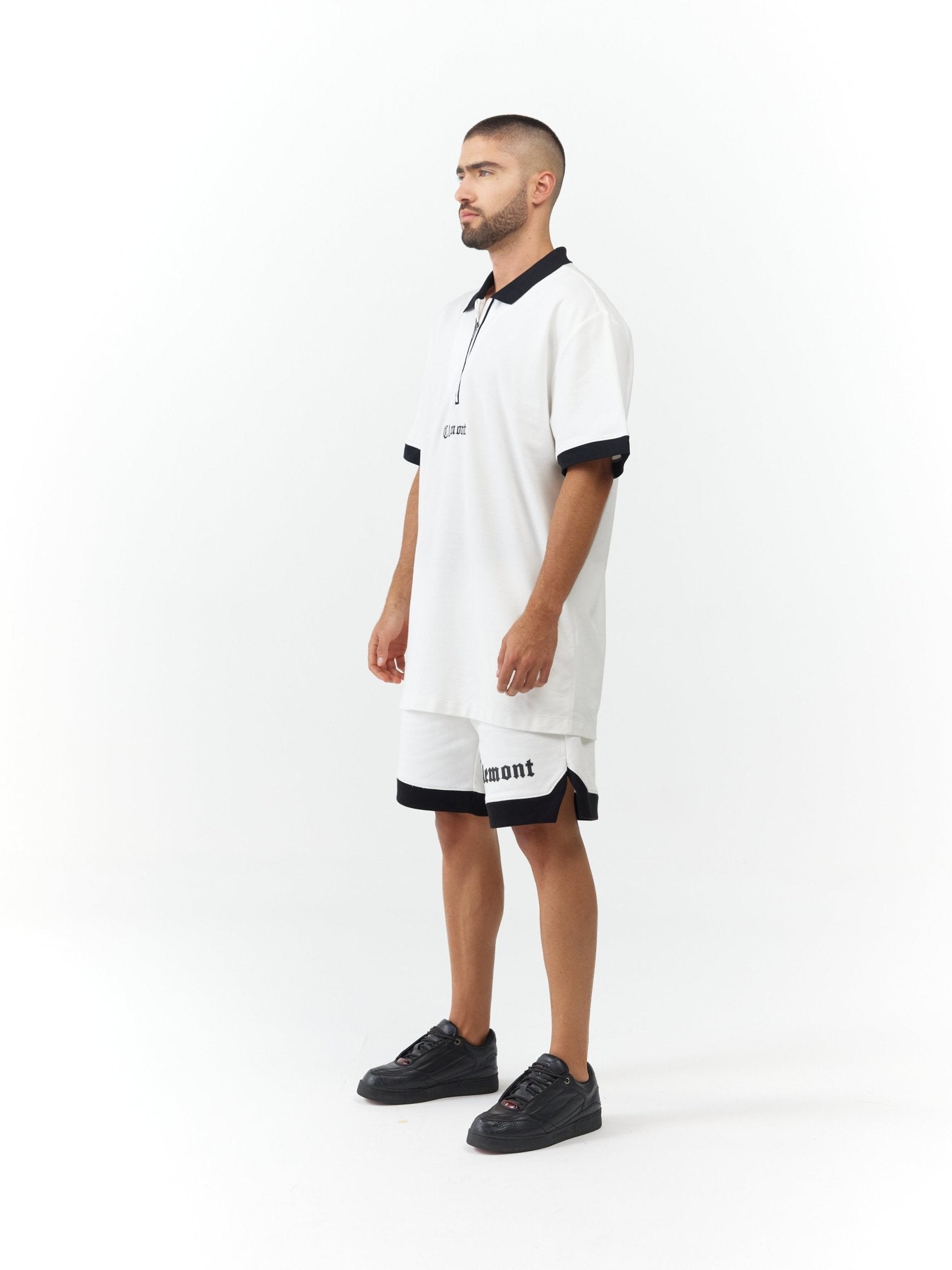 POLO SHIRT MEN RETICOLO CREAM CLEMONT - CLEMONT.CO S.A.S.