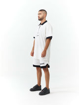 POLO SHIRT MEN RETICOLO CREAM CLEMONT - CLEMONT.CO S.A.S.