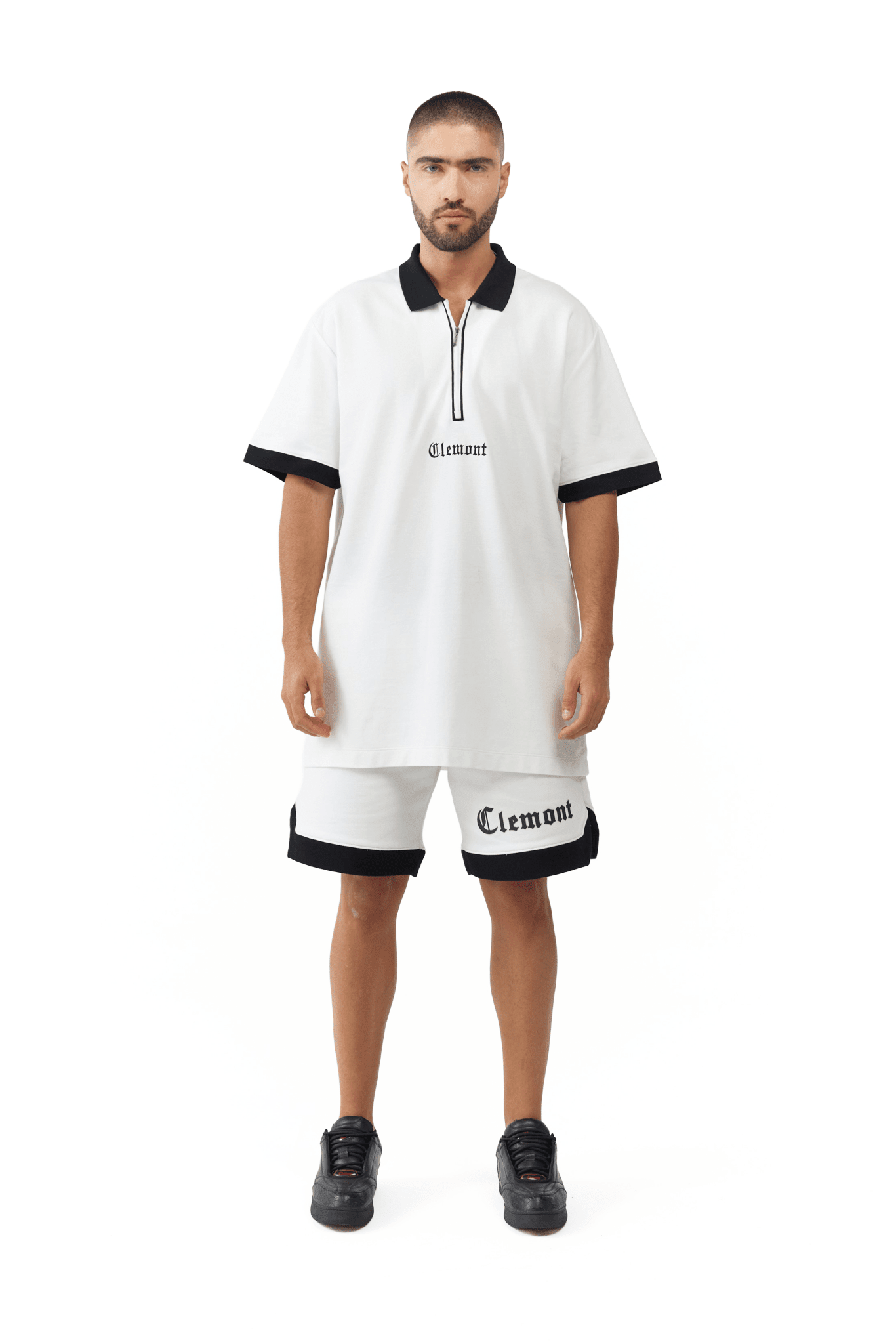 POLO SHIRT MEN RETICOLO CREAM CLEMONT - CLEMONT.CO S.A.S.