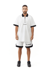 POLO SHIRT MEN RETICOLO CREAM CLEMONT - CLEMONT.CO S.A.S.
