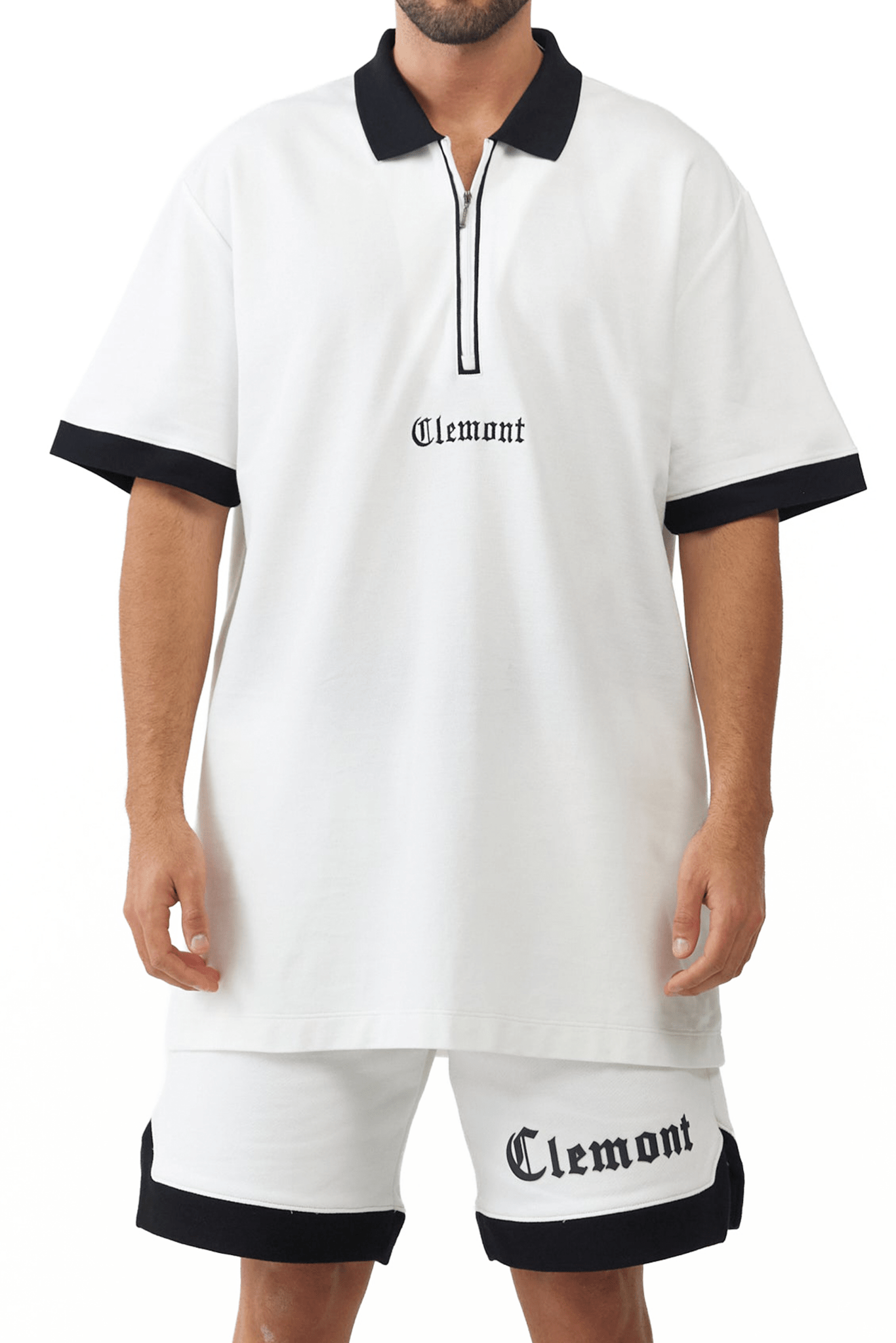 POLO SHIRT MEN RETICOLO CREAM CLEMONT - CLEMONT.CO S.A.S.
