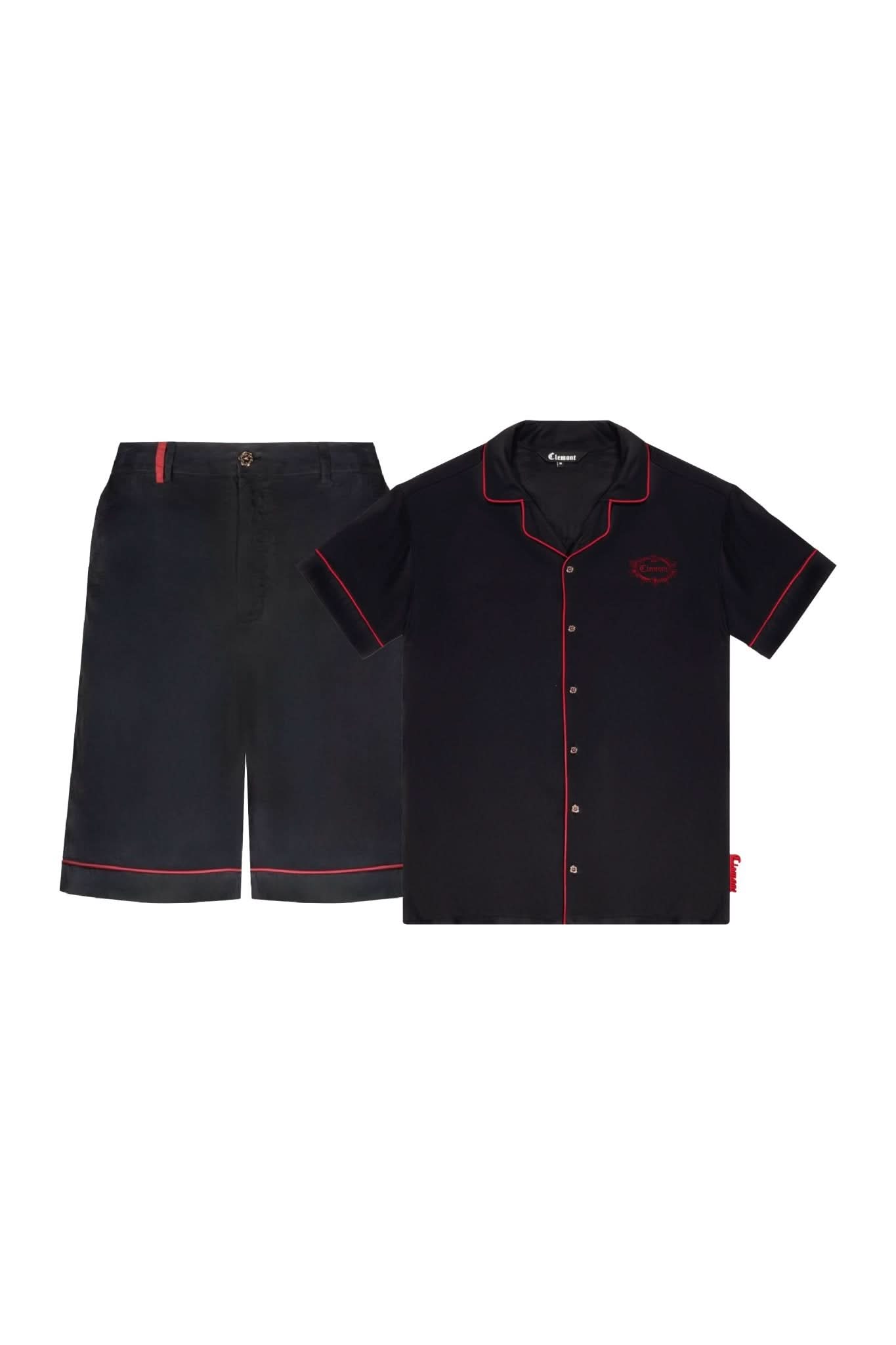 SET DINAMO/NOBILE NEGRO ROJO CLEMONT - Clemont Oficial