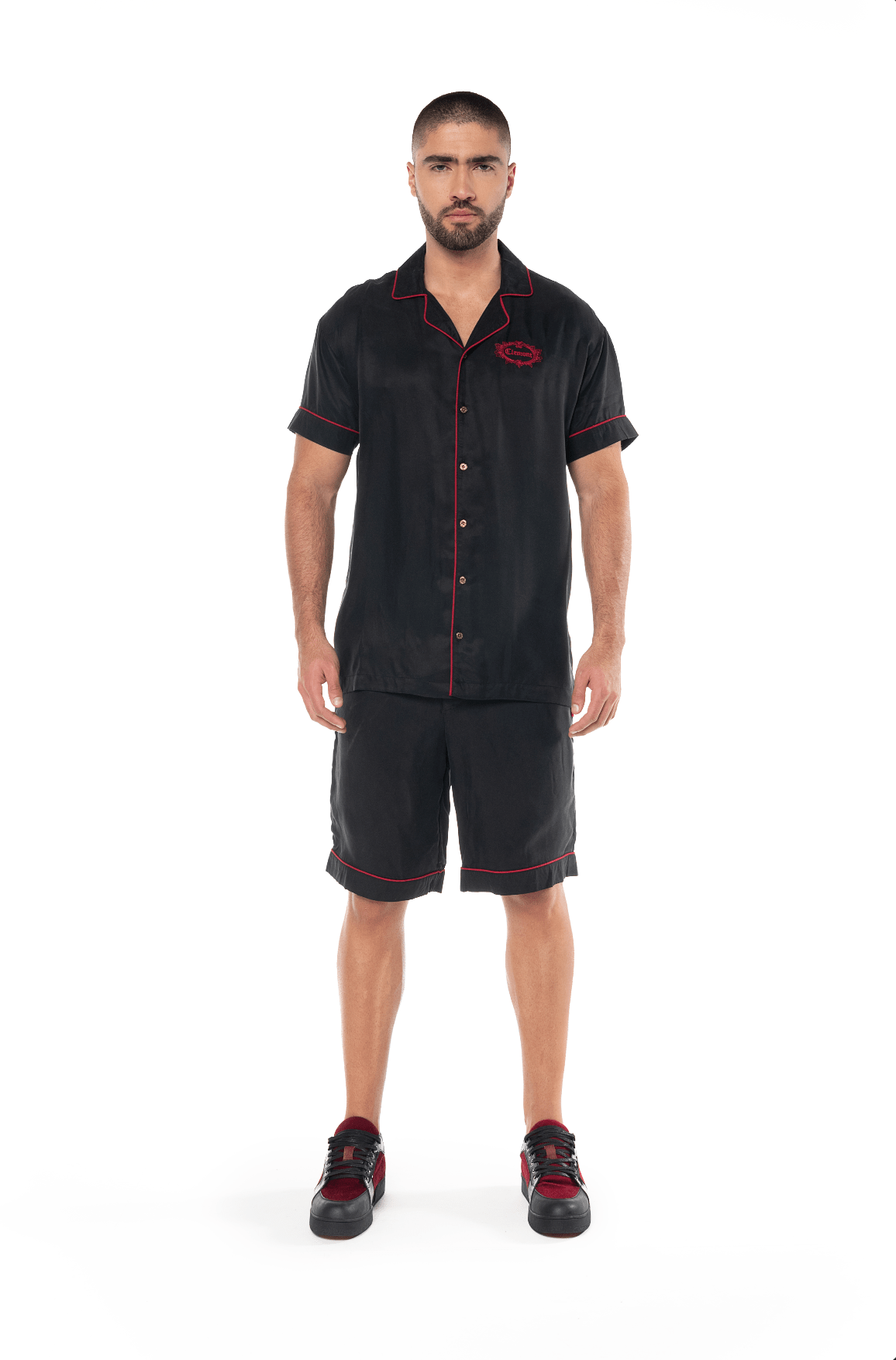 SET DINAMO/NOBILE NEGRO ROJO CLEMONT - Clemont Oficial
