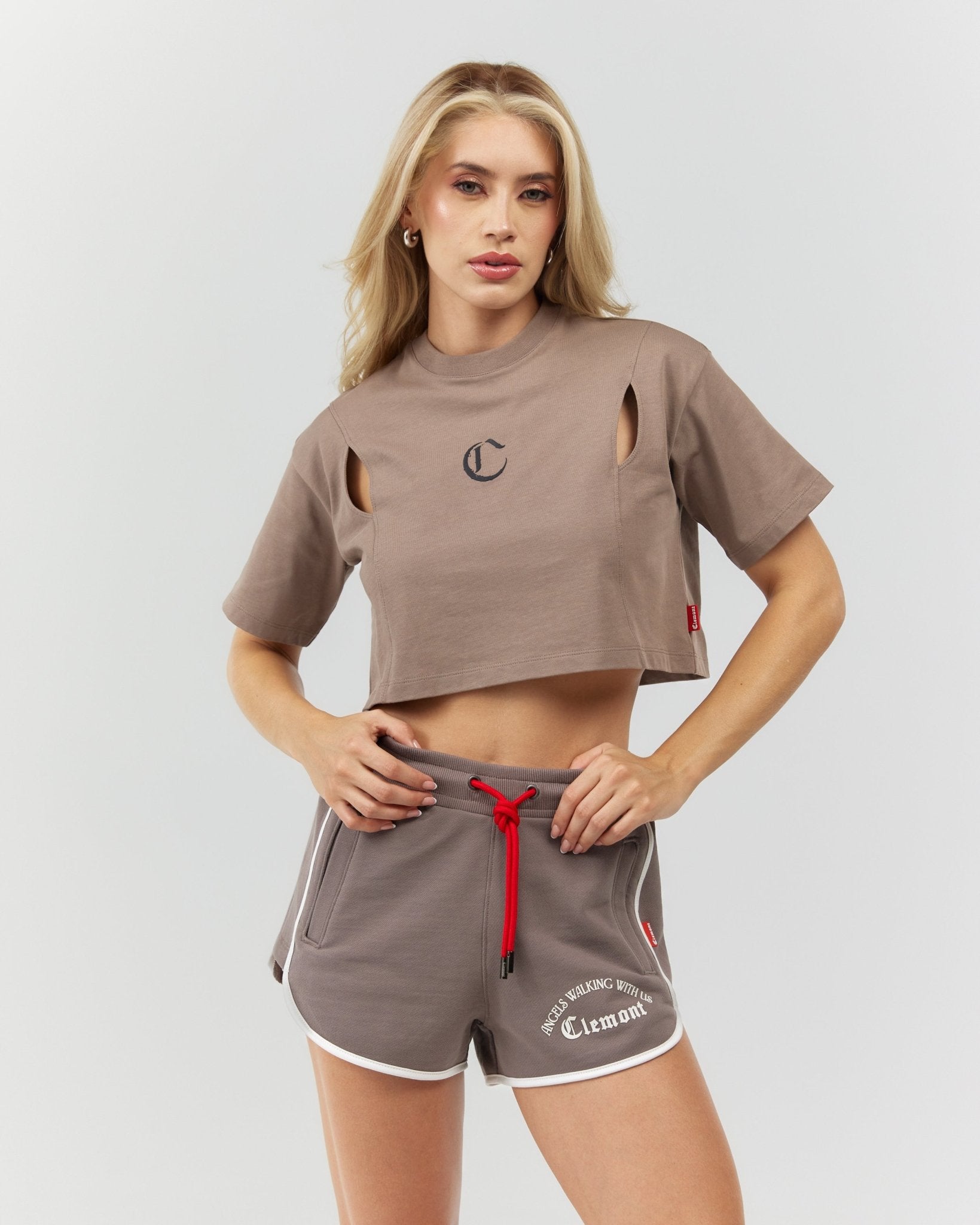 SHORT MUJER AUGUSTA TAUPE CLEMONT - CLEMONT.CO S.A.S.