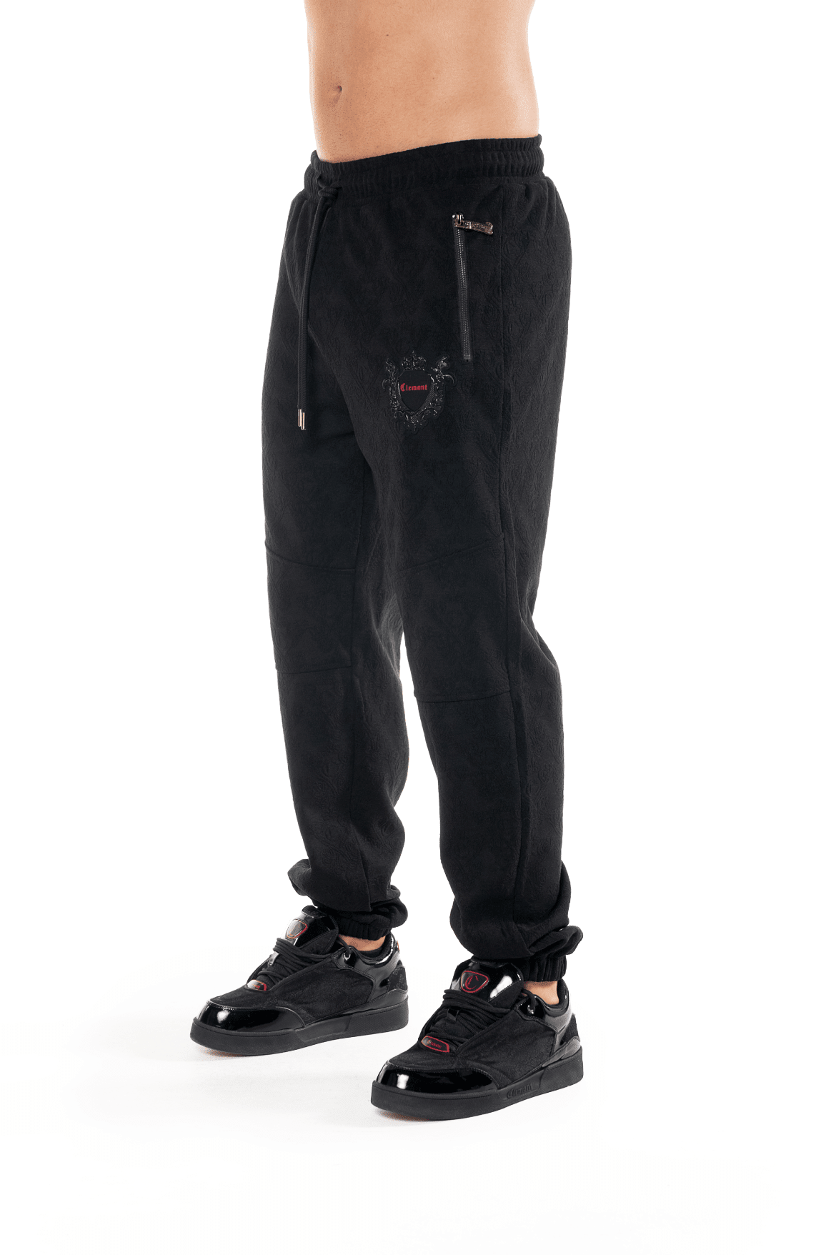 SUDADERA ALBA NEGRO MASCULINO CLEMONT - Clemont Oficial