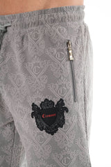 SUDADERA MASCULINA ALBA GRIS OSCURO CLEMONT - Clemont Oficial