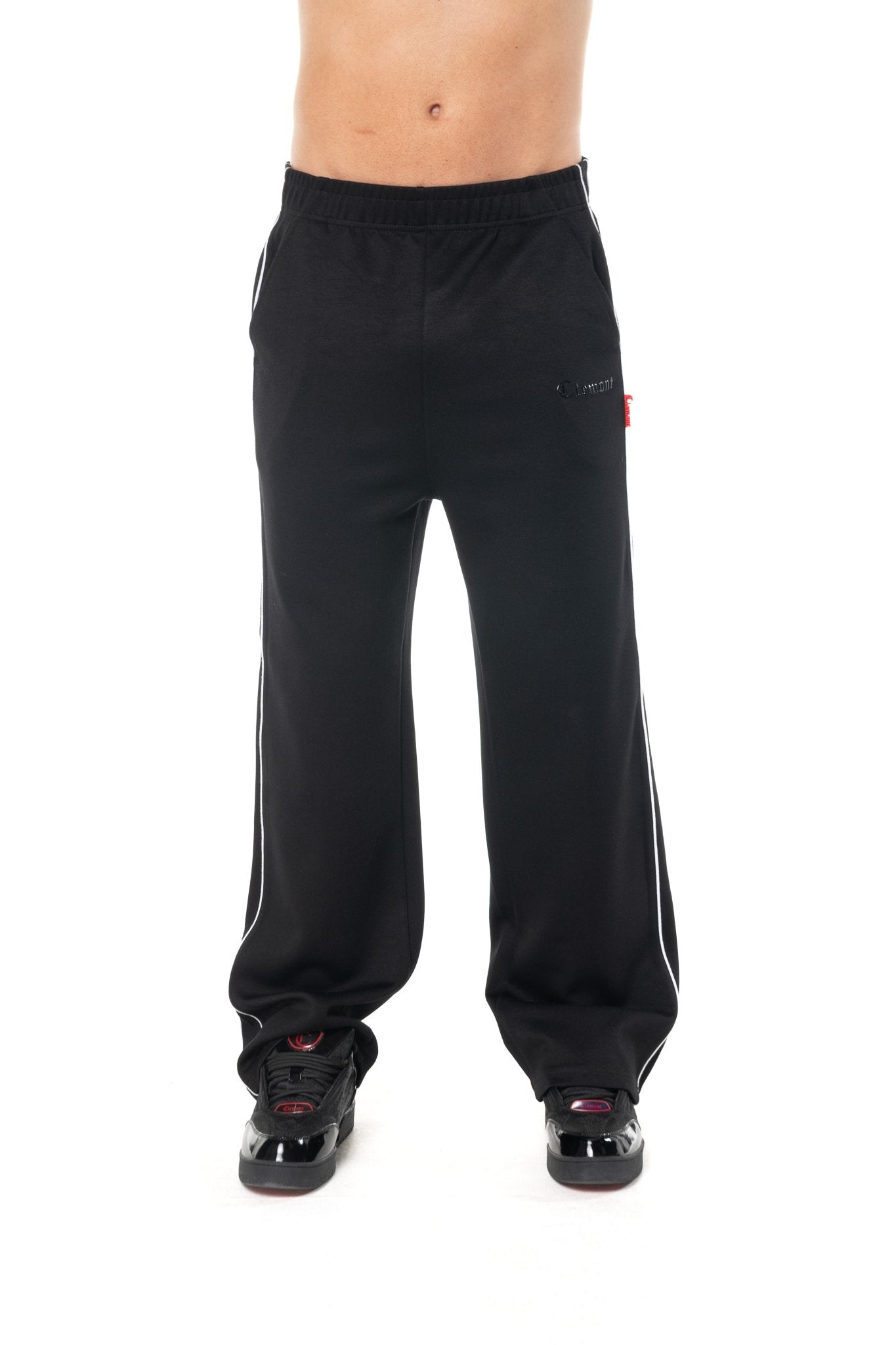 SUDADERA MASCULINA ARATRO NEGRO/CREMACLEMONT - Clemont Oficial