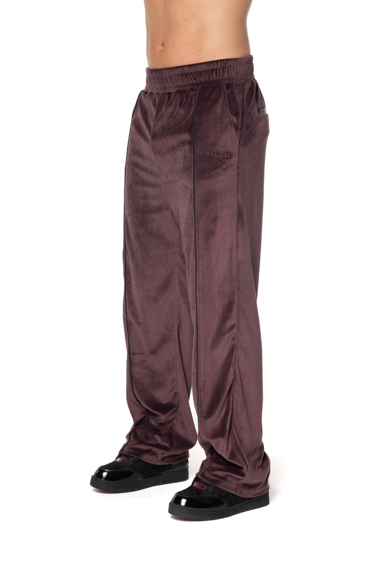 SUDADERA MASCULINA RESPIRO VINOTINTO/NEGRO CLEMONT - Clemont Oficial