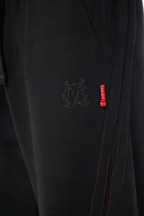 SUDADERA MASCULINA RICAMO NEGRO CLEMONT - Clemont Oficial