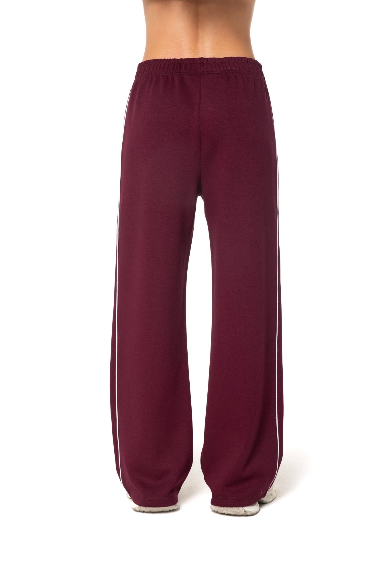 SUDADERA MUJER SENTIERO VINOTINTO/CREMA CLEMONT - Clemont Oficial