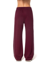 SUDADERA MUJER SENTIERO VINOTINTO/CREMA CLEMONT - Clemont Oficial