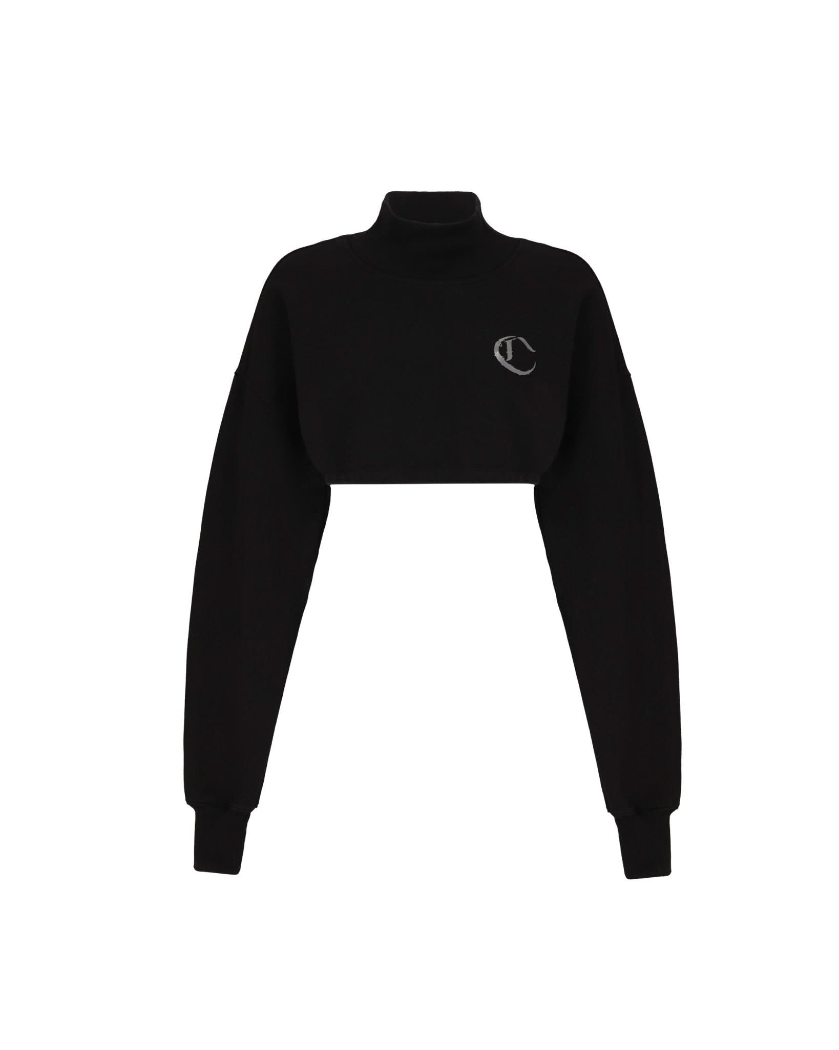 SUÉTER CROP DOLCE NEGRO CLEMONT - CLEMONT.CO S.A.S.