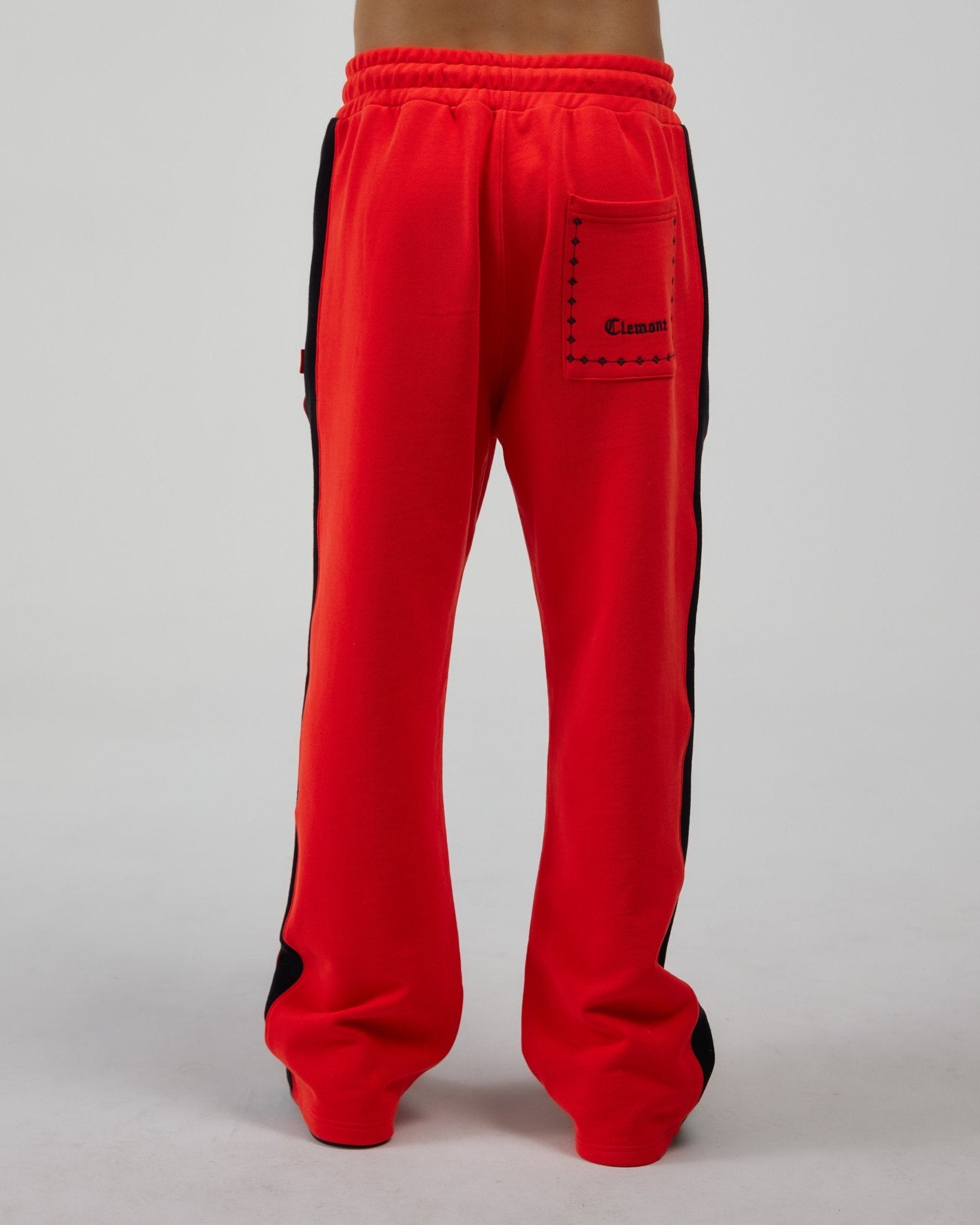 SWEAT PANTS MEN RISPLENDERE RED CLEMONT - CLEMONT.CO S.A.S.