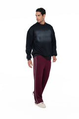 SWEATER CREW NECK MASCULINO ARGINA NEGRO CLEMONT - Clemont Oficial