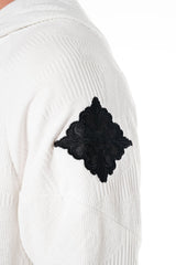 SWEATER LINAGGIO CREAM/NEGRO CLEMONT - Clemont Oficial