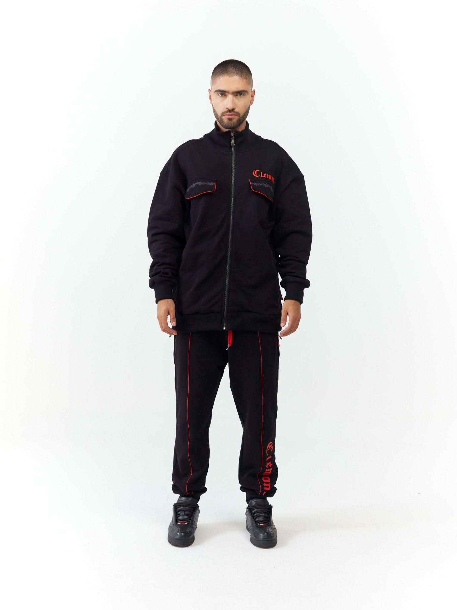 SWEATER MEN CAREZZA BLACK CLEMONT - CLEMONT.CO S.A.S.
