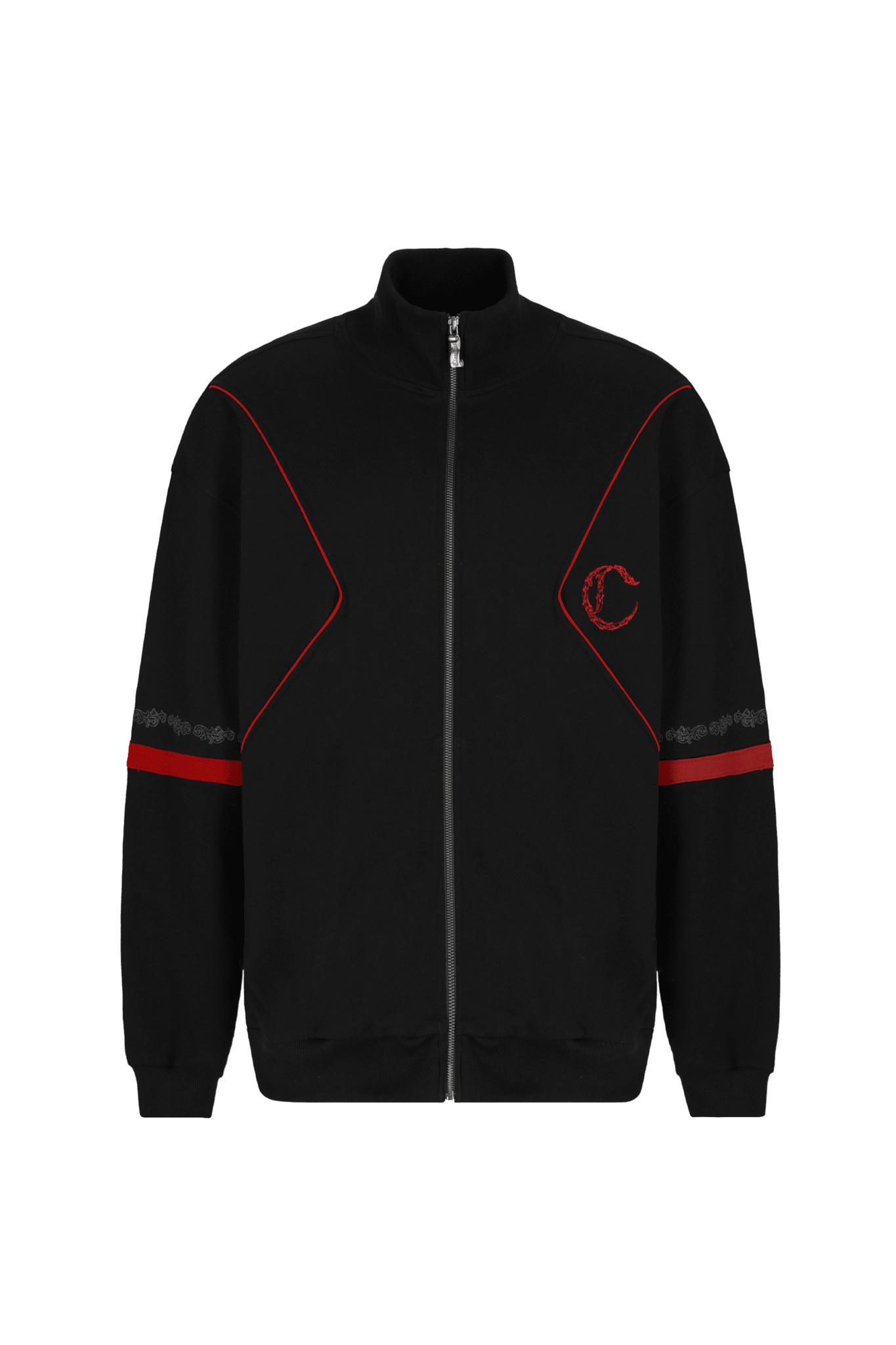 SWEATER MEN SOGNO BLACK/RED CLEMONT - CLEMONT.CO S.A.S.