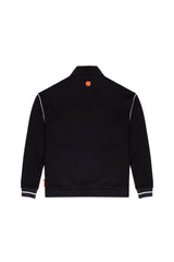 SWEATER MOCK NECK MASCULINO TRACCIA NEGRO/CREMA CLEMONT - Clemont Oficial