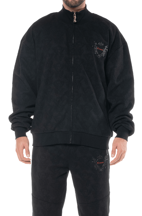 SWEATER MONC NECK MASCULINO SPIRGIURO NEGRO CLEMONT - Clemont Oficial