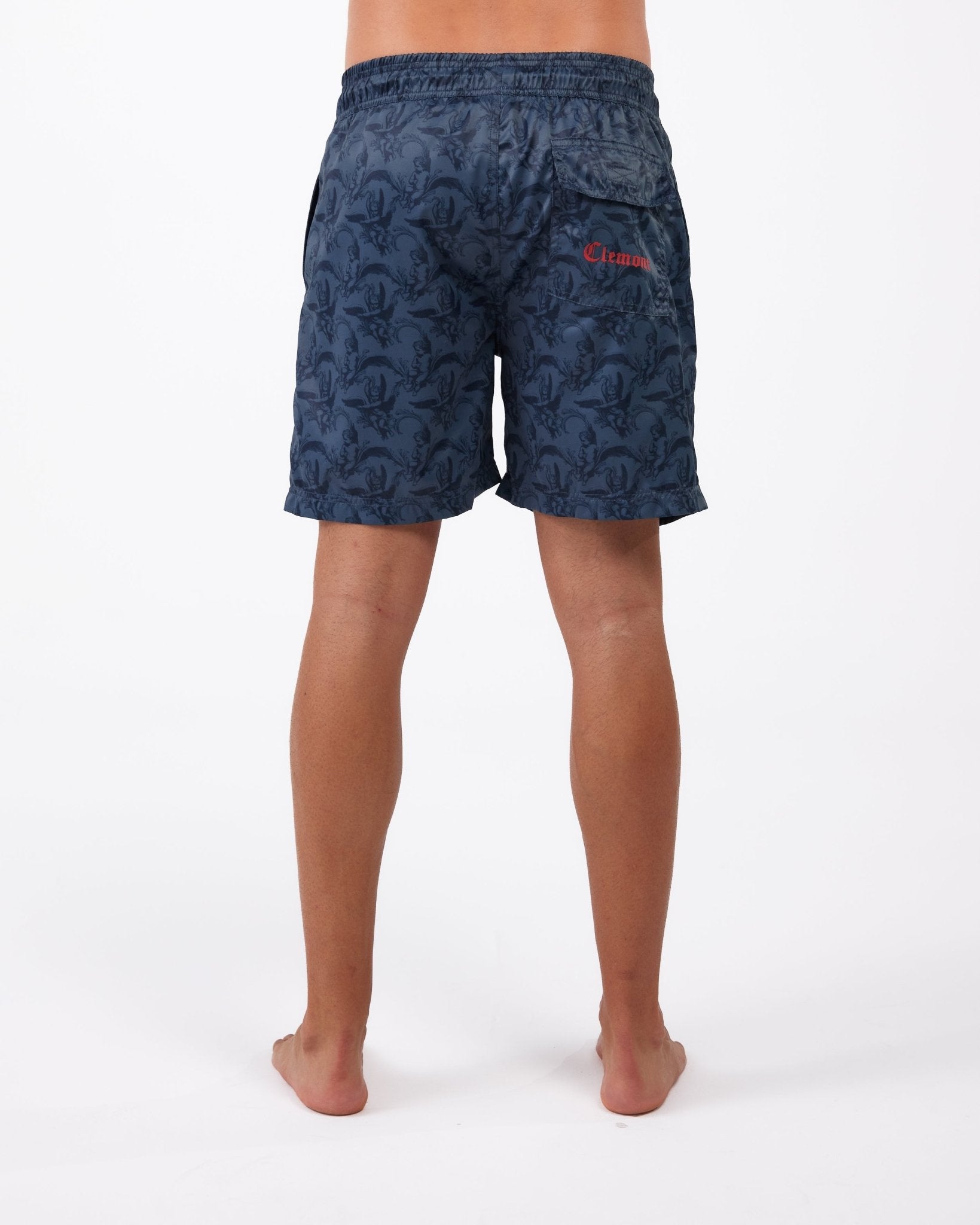 SWIM SHORTS HOMBRE CRISTALLO NEGRO CLEMONT - CLEMONT.CO S.A.S.