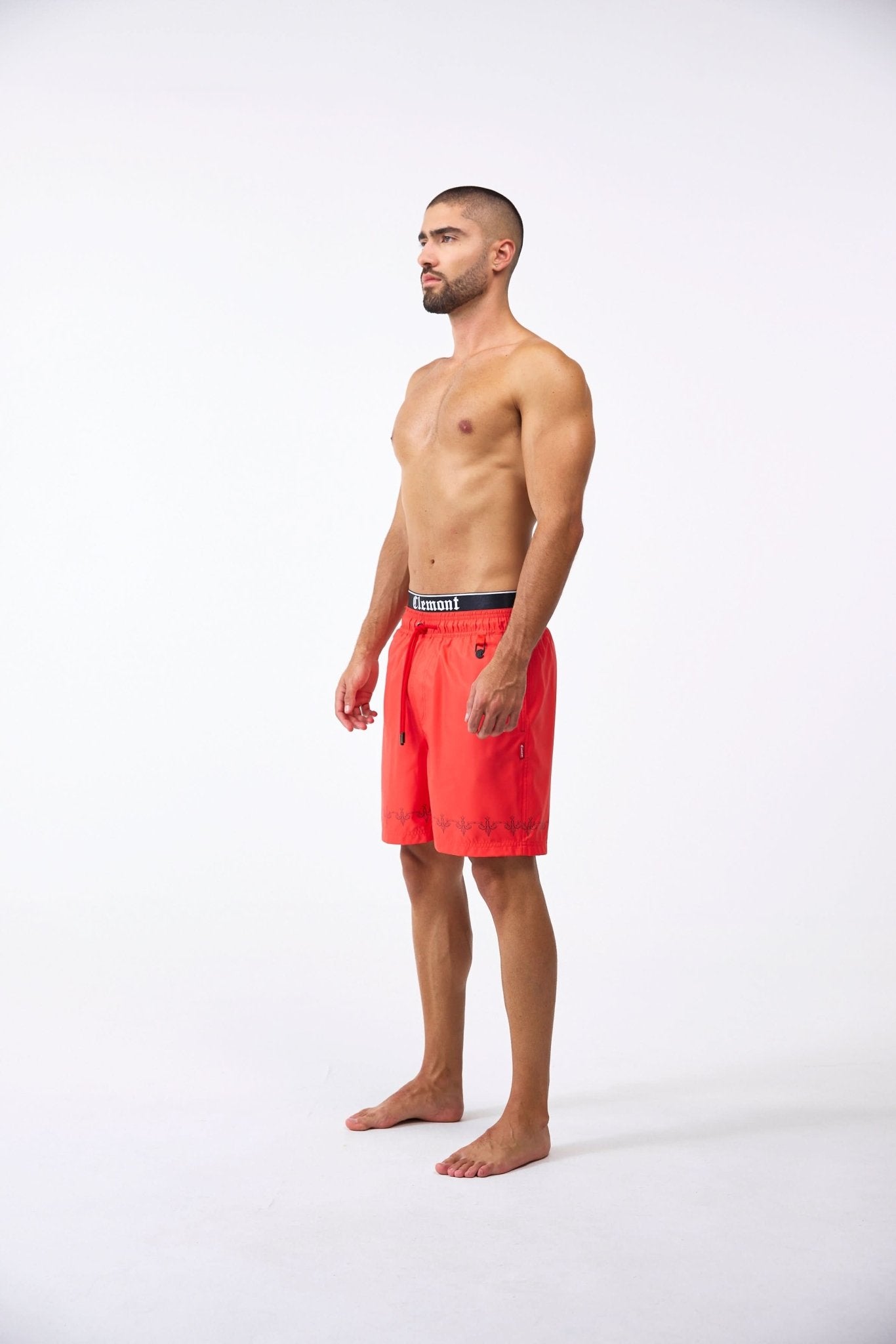 SWIMSHORT MASCULINO SPIRAGLIO ROJO CLEMONT - Clemont Oficial