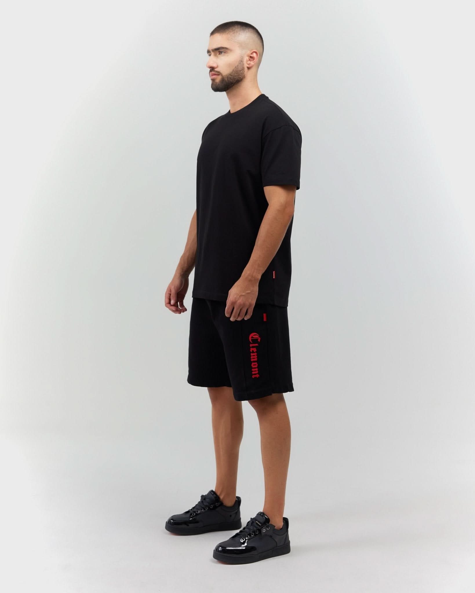 T - SHIRT MEN ARDORE BLACK CLEMONT - CLEMONT.CO S.A.S.