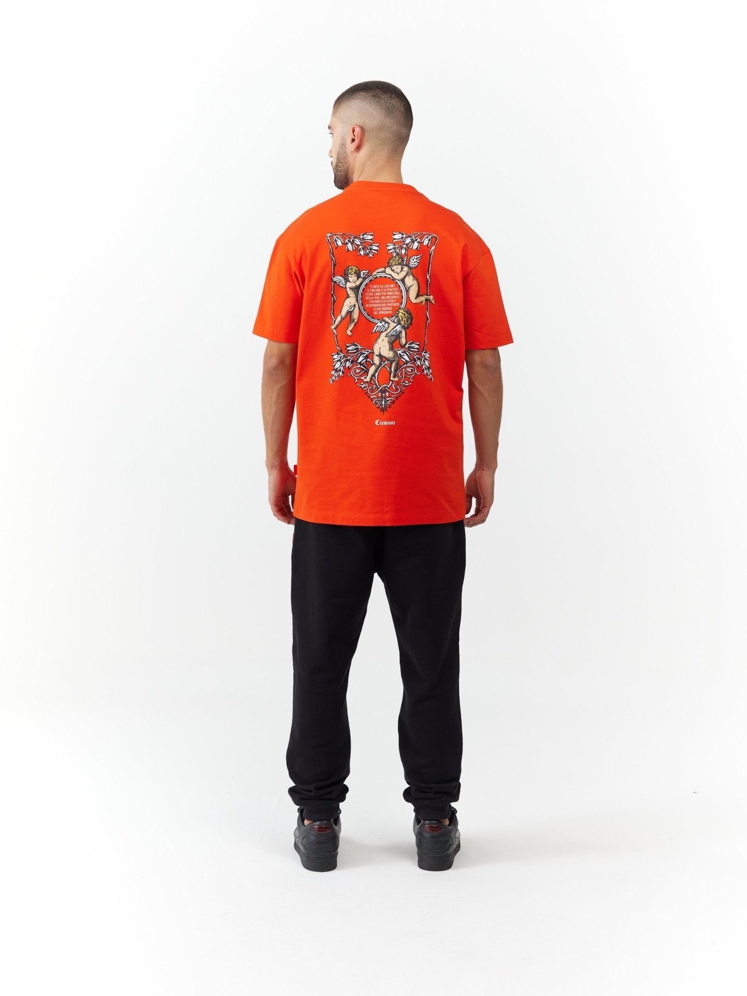 T - SHIRT MEN ARDORE RED CLEMONT - CLEMONT.CO S.A.S.