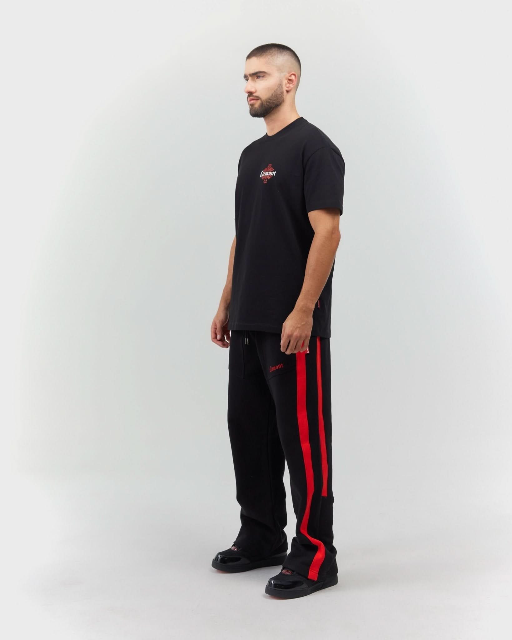 T - SHIRT MEN CARPE DIEM BLACK CLEMONT - CLEMONT.CO S.A.S.