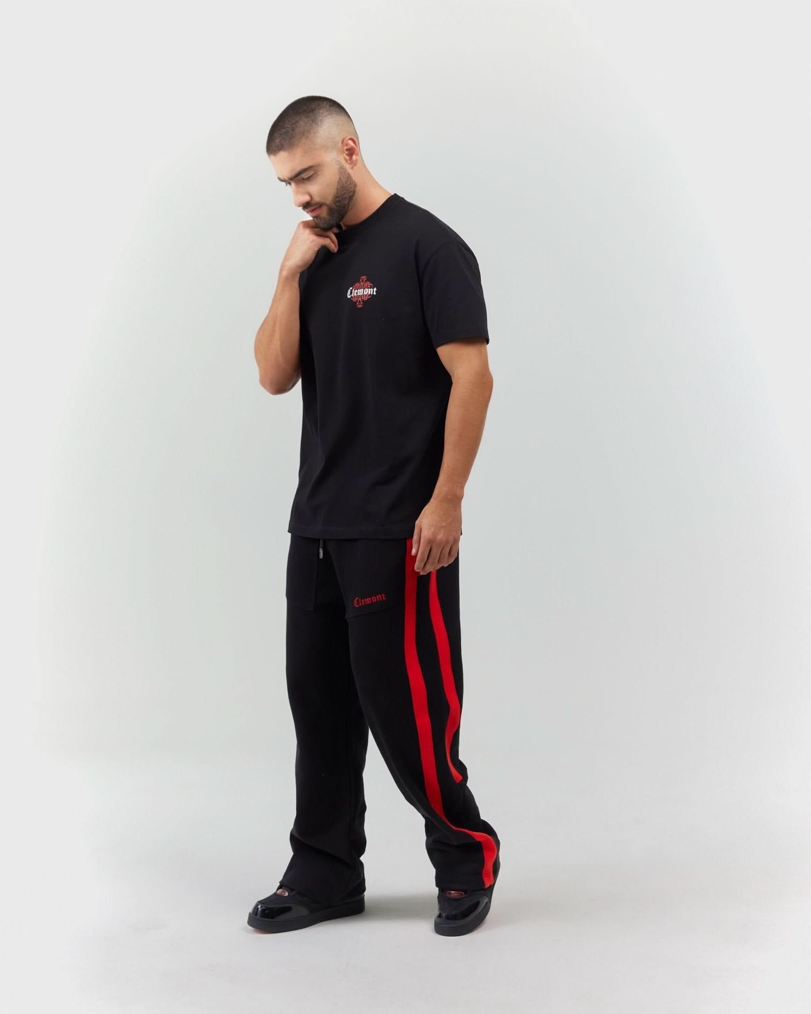 T - SHIRT MEN CARPE DIEM BLACK CLEMONT - CLEMONT.CO S.A.S.