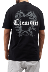 T - SHIRT MEN ESTREMO BLACK CLEMONT - Clemont Oficial