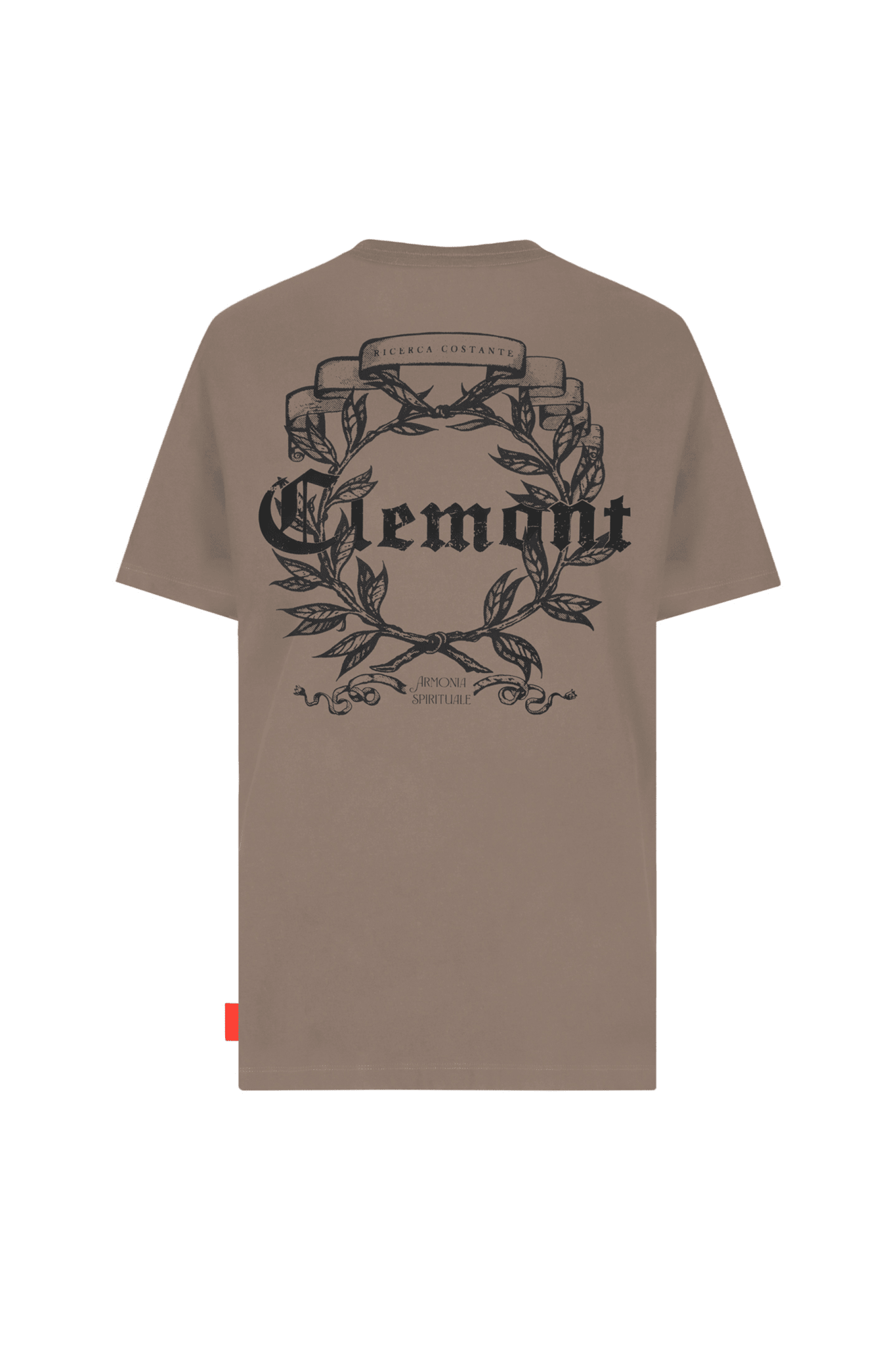 T - SHIRT MEN ESTREMO TAUPE CLEMONT - CLEMONT.CO S.A.S.