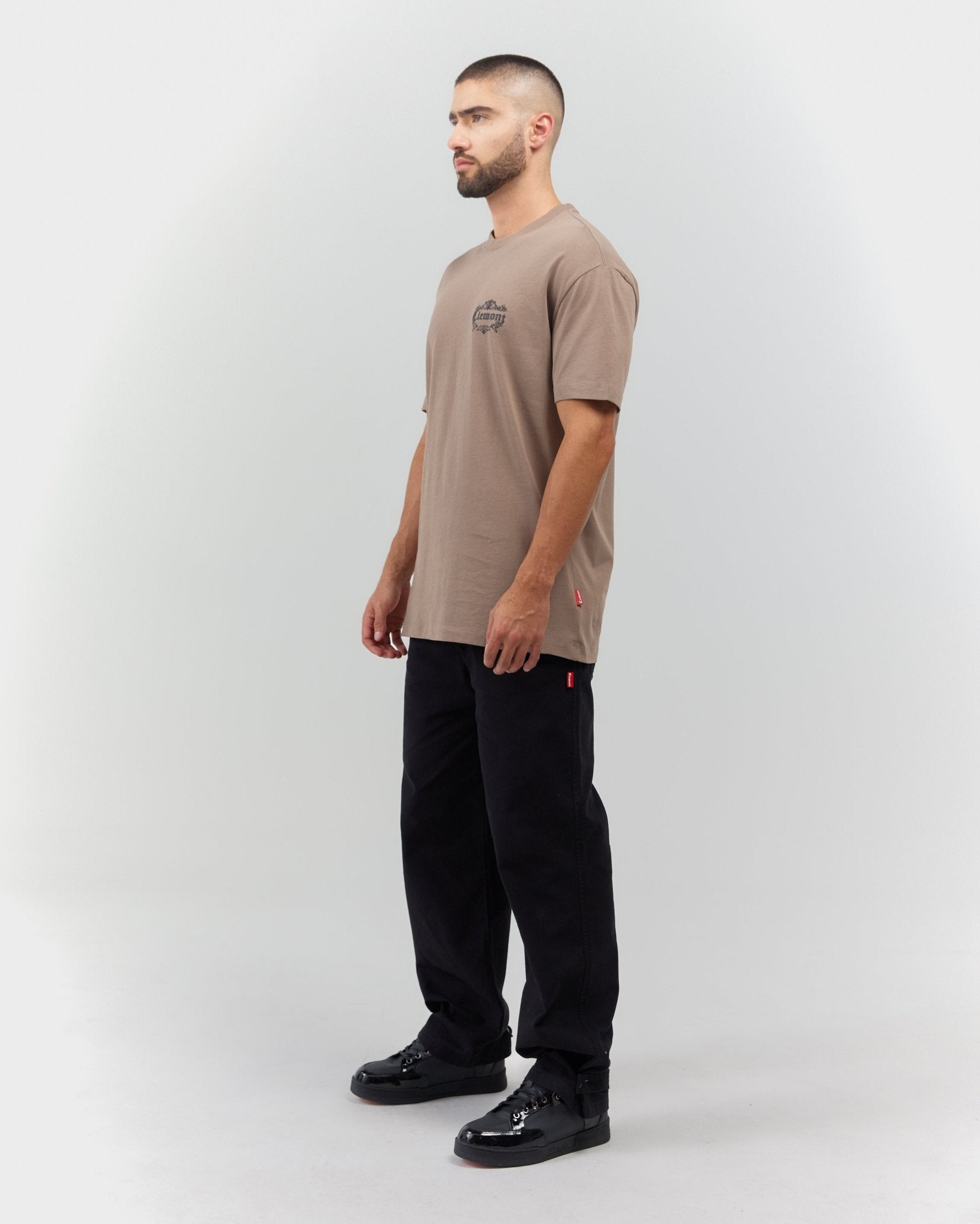 T - SHIRT MEN ETEREO TAUPE CLEMONT - CLEMONT.CO S.A.S.