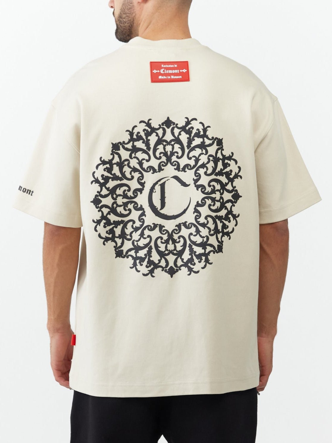 T - SHIRT MEN OVERSIZED ABBONDANZA COCONUT CLEMONT - CLEMONT.CO S.A.S.