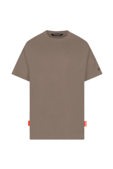 T - SHIRT MEN OVERSIZED ABBONDANZA TAUPE CLEMONT - CLEMONT.CO S.A.S.