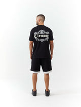 T - SHIRT MEN OVERSIZED DOLCEZZA BLACK CLEMONT - CLEMONT.CO S.A.S.
