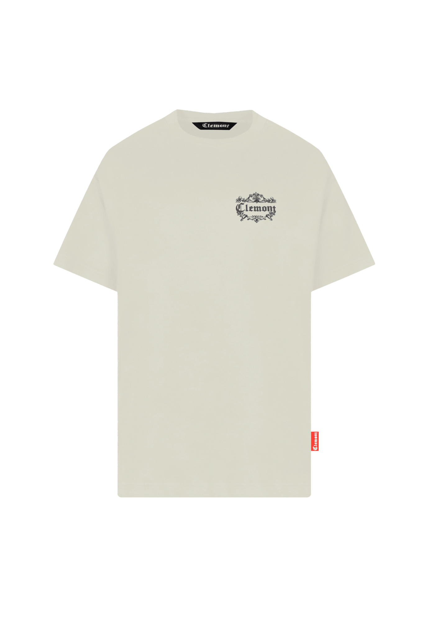 T - SHIRT MEN OVERSIZED DOLCEZZA GREY CLEMONT - CLEMONT.CO S.A.S.