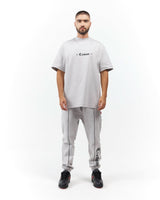 T - SHIRT MEN OVERSIZED ECLATANTE GREY CLEMONT - CLEMONT.CO S.A.S.