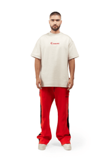 T - SHIRT MEN OVERSIZED INFERNO COCONUT CLEMONT - CLEMONT.CO S.A.S.